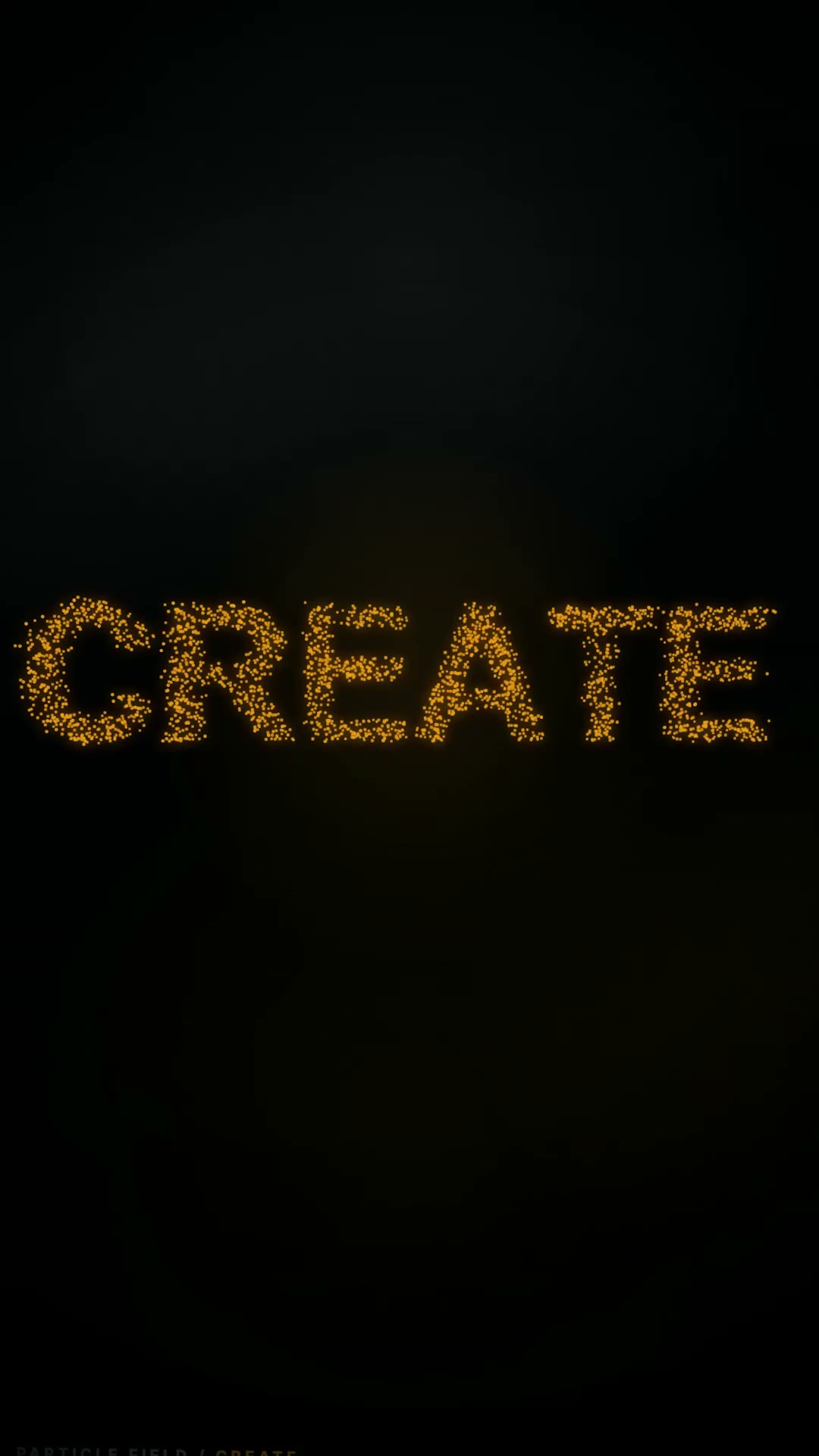 Create particle type frame